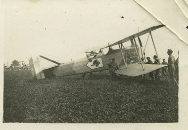 soldiers with plane