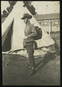 soldier profile in camp