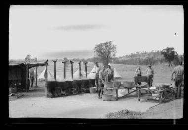 washing in camp, les chandler_a00002.tif