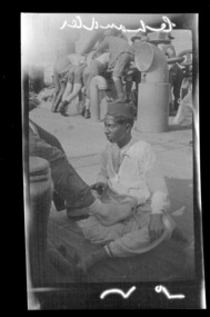 native shoe shine boy