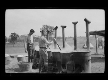 at seymour training camp, les chandler_a00060.tif