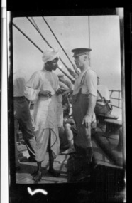 sailor with native