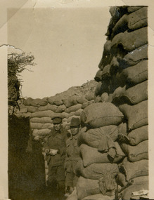 soldiers in trench, red cliffs military 00009.tif