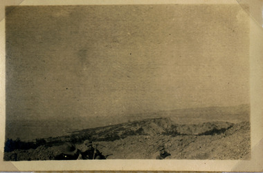 Soldiers digging trench