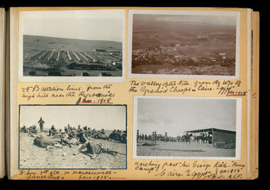 Views of Egypt, camps, soldiers, red cliffs00152.tif