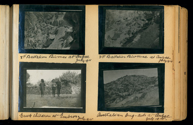 Anzac bivouac / greek children, red cliffs00164.tif
