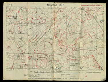 map showing trenches &c, red cliffs00168.tif