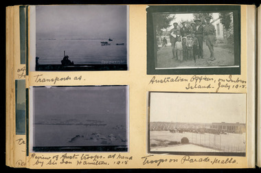 transports / with native children / troop reviews, red cliffs00183.tif