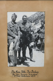 John Simpson and his donkey with others, redcliffs_dsf6158.tif
