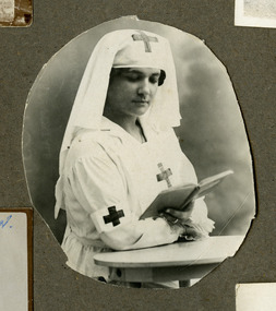 Portait of nurse, robertson thomas097.tif