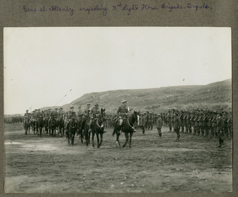 General Allenby Inspecting troops, mountjoy027.tif