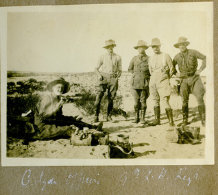 group of soldiers posing, mountjoy069.tif