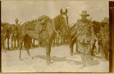 soldiers with horses, mountjoy074.tif