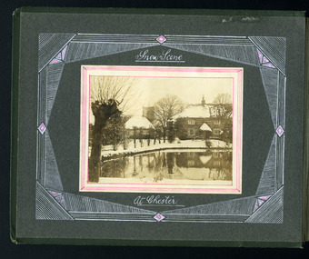 snow scene in Chester