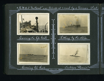 hmas ballarat sunk by german submarine
