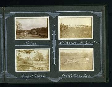 Views of England / soldiers playing sport