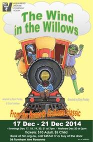Program Photos Review Newsletter Poster Article, The Wind in the Willows from the Kenneth Grahame classic adapted by Ryan Purdey and Erich Fordham directed by Rhys Purdey