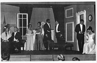 Program photos newsletter articles, Charley's aunt by Brandon Thomas directed by Lois Connor