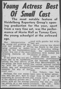 Newsletter Articles, Dont tell father by Harold Brook and Kay Bannerman directed by George Tanner