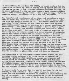 Newsletter, 1965 HTC General Memorabilia