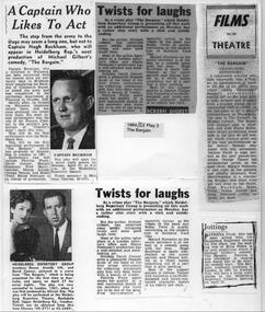 Program Articles, The Bargain by Michael Gilbert directed by Elaine Robinson
