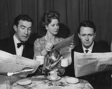Memorabilia - Program Photos Newsletter Articles, The tender trap by Max Shulman and Robert Paul Smith directed by David Connor