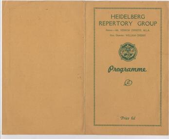 Program Memorabilia, 1956 General Memorabilia