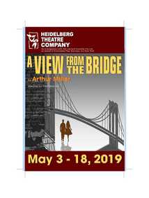 Memorabilia - Program Photos Review Newsletter Poster Articles, A view form the bridge by Arthur Miller directed by Chris McLean
