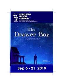 Memorabilia - Program Photos Review Newsletter Poster, The drawer boy by Michael Healey directed by Karen Wakeham