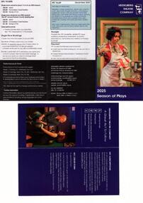 Memorabilia, 2025 Playbill, VDL Awards, Bill Cherrey Award, 2025 HTC President's Report