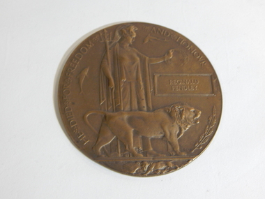 Dead Mans Penny Memorial Plaque                                                                                                    Bronze / Engraved