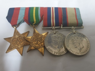 World War II medals, Pacific Star, WW2 Star, War Medal, Australian War Medal, WW2 medals