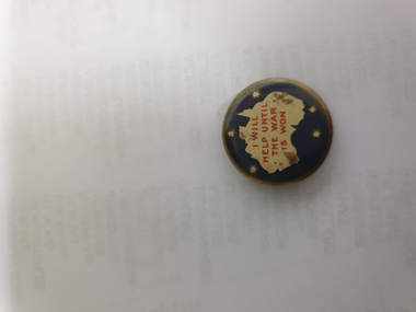 Button, I will help until the war is won