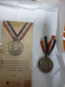 Medal, Peace Medal, 1919
