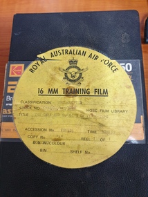 Training material - video tape, RAAF, RAAF 16mm Training Film on "The Care and Handling of Video Tape"