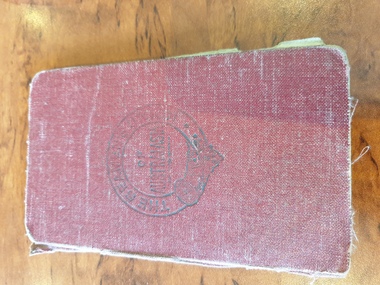 Contribution Book, Seaman's Union of Australasia Personal Contribution Book