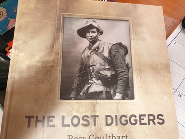 hard cover non-fiction book, The Lost Diggers, 2012