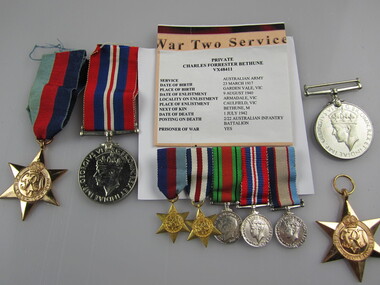 WWII Miniature set of 5 Medals