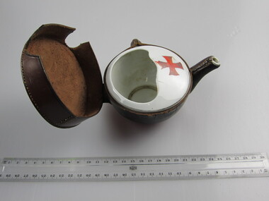 Teapot - Leather Cased