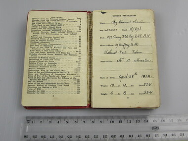"The Australian Soldiers Pocket Book"