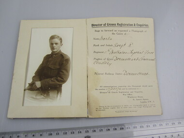 Photograph - Sgt R Martin
