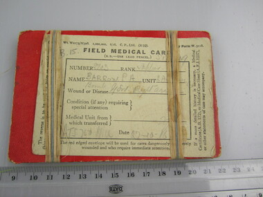 Field Medical Card