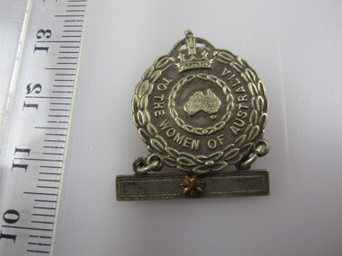 Badge - "To the Women of Australia"