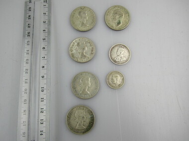 Coins - Assorted Pre-Decimal (x7)
