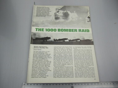 Publication - "The 1000 Bomber Raid"