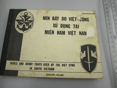 Book - "Mines and Booby traps used by the Viet Cong in South Vietnam"