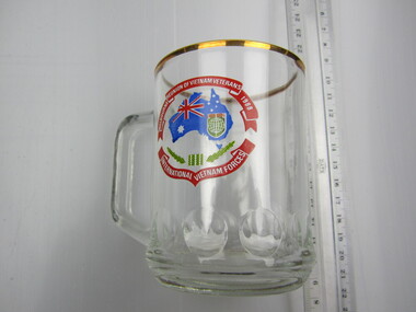 Beer Mug - "Reunion of Vietnam Veterans  Melbourne 1988"