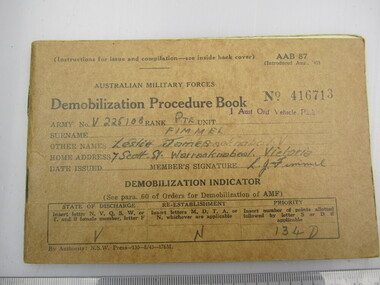 Book - Demobilization Procedure