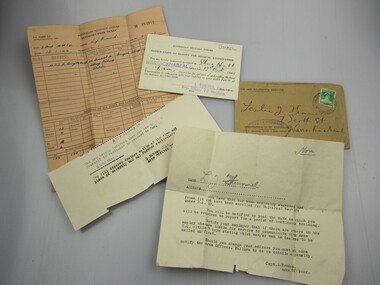 Notification - Report for Medical Examination, 13/11/1941
