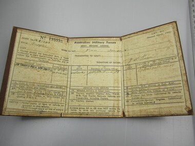 Army Driving Licence - AMF